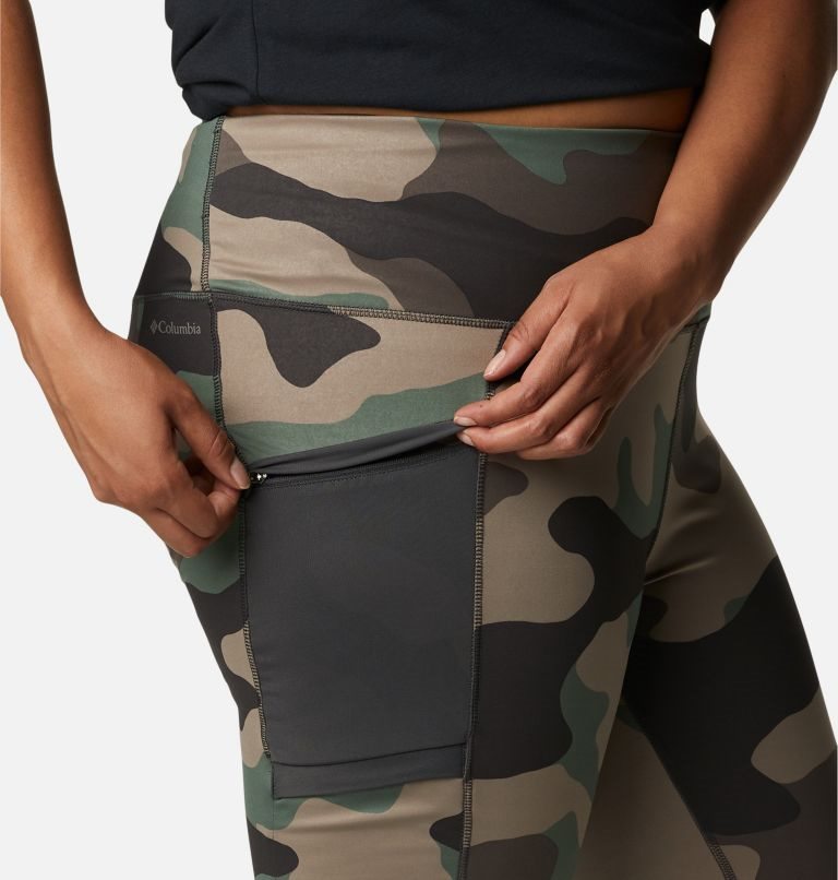 Women's Columbia Windgates II Leggings Camo | Plus Size CA-C5CA0